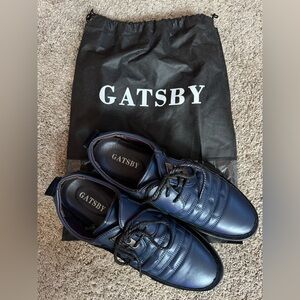 Gatsby Navy Oxfords for Men